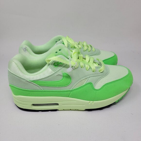 Nike Women's Air Max 1 '87 Running Green Volt HJ7329-376 sz 9 90 93 95 97 98 tn - Picture 3 of 16